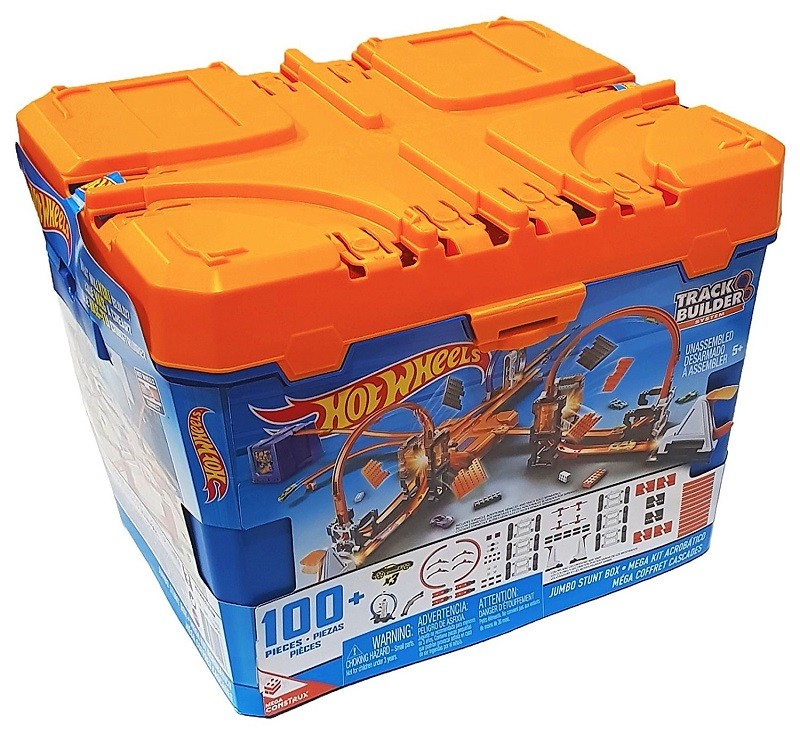 hot wheels track builder 100 pieces
